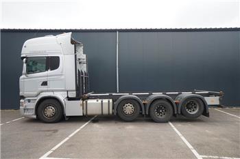 Scania R 490 8X2 20FT CONTAINER TRUCK 804.000KM