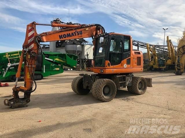 Komatsu PW148-10  휠 굴삭기