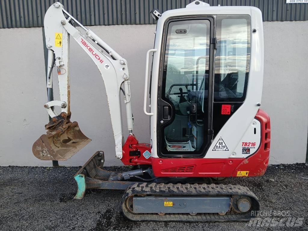 Takeuchi TB 216 소형 굴삭기 7톤 미만