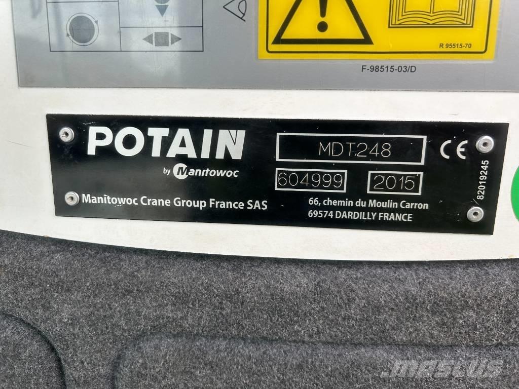 Potain MDT248-J10 타워 크레인