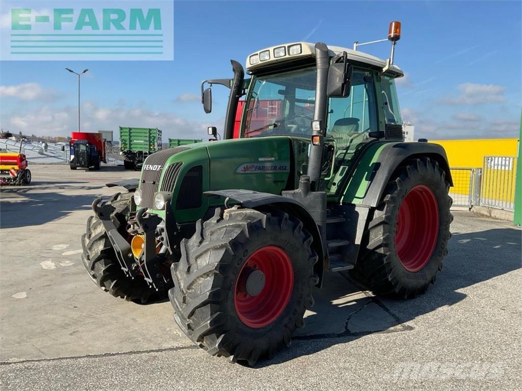 Fendt 412 Vario 트랙터