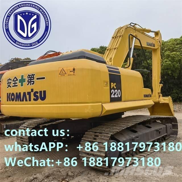 Komatsu PC220-7 대형 굴삭기 29톤 이상