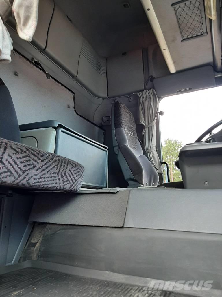 Scania R 124 훅 리프트 트럭