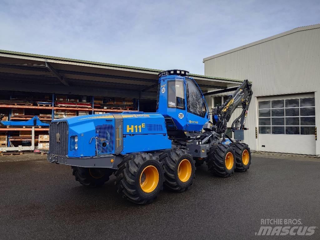 Rottne H11E 원목 하베스터