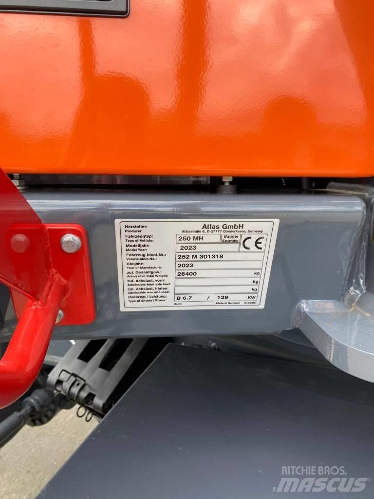 Atlas 250MH 폐기물/산업 처리기