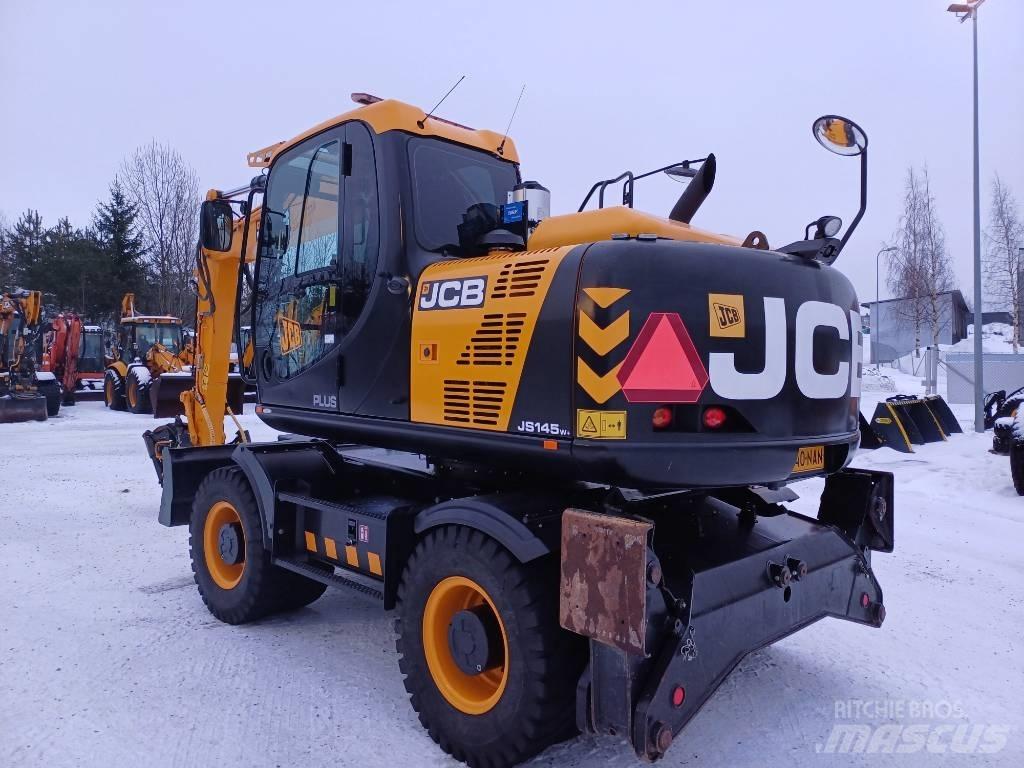 JCB JS 145 W  휠 굴삭기