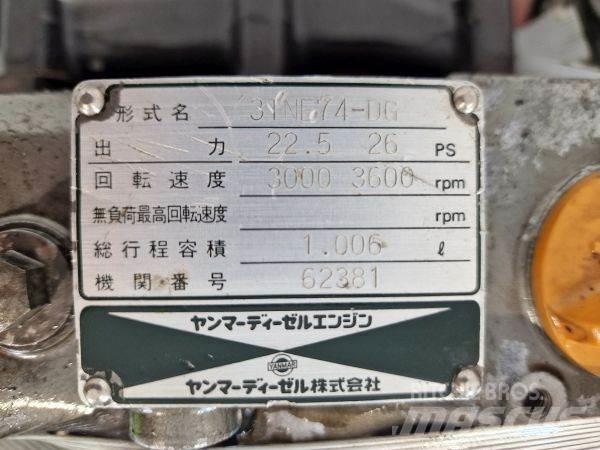 Yanmar 3TNE74-DG 엔진