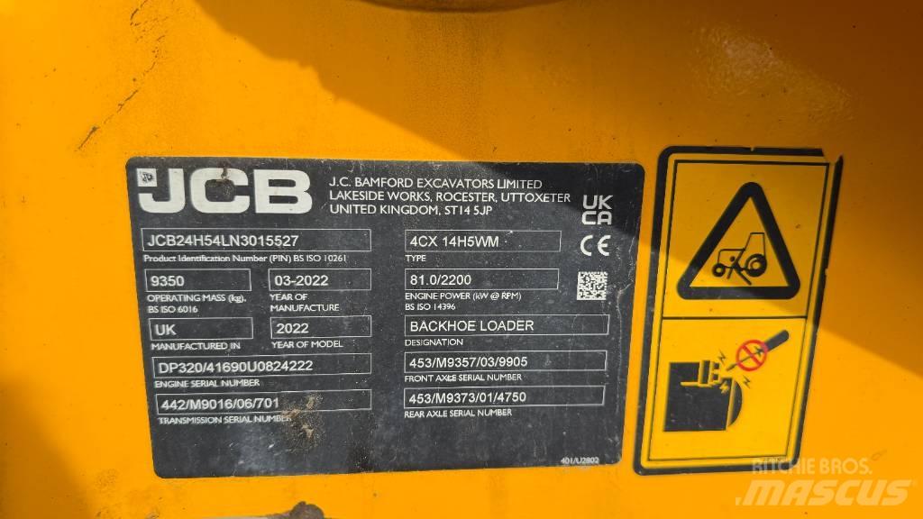JCB 4 CX Pro 백호로더