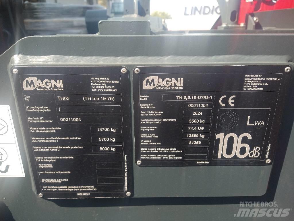 Magni TH 5.5 19 P 텔러 핸들러