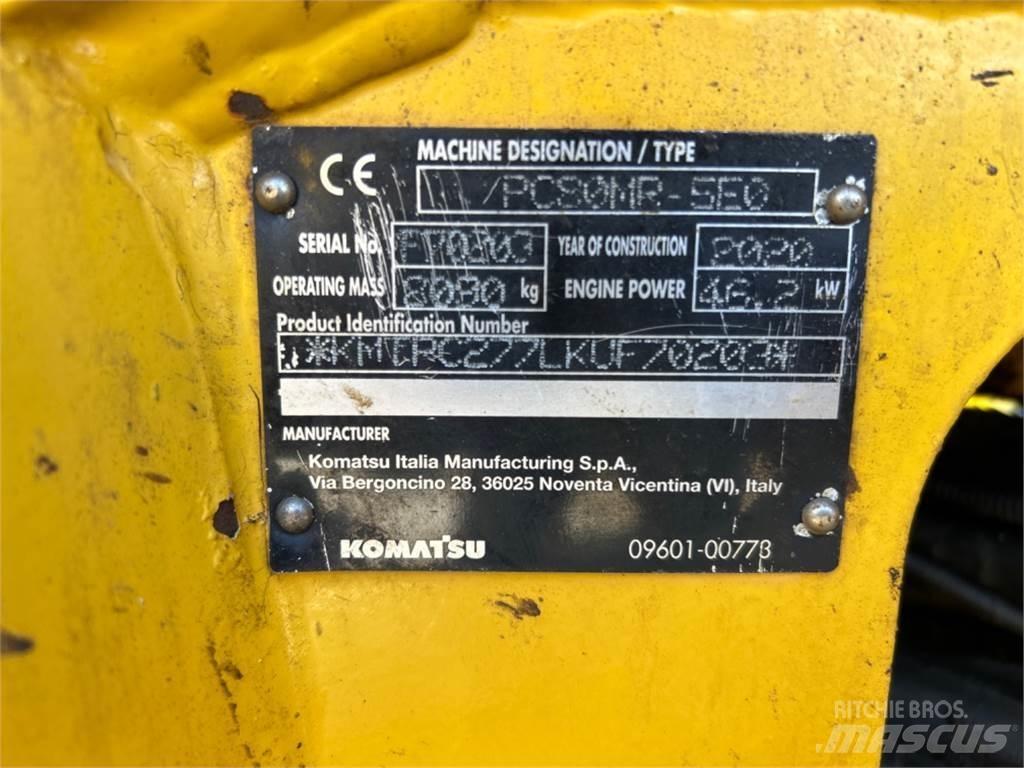 Komatsu PC80 MR 중형굴삭기 7톤-28톤