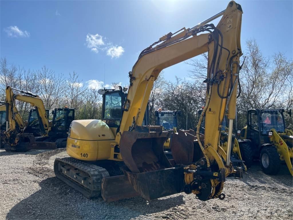 Komatsu PC80 MR 중형굴삭기 7톤-28톤