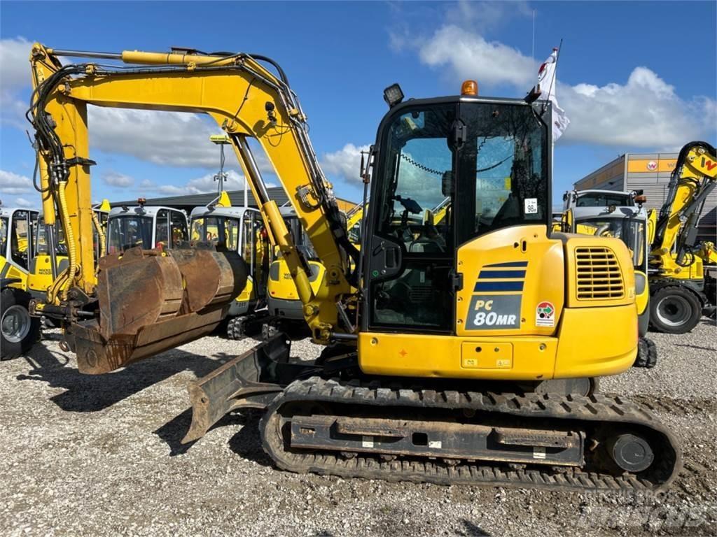 Komatsu PC80 MR 중형굴삭기 7톤-28톤