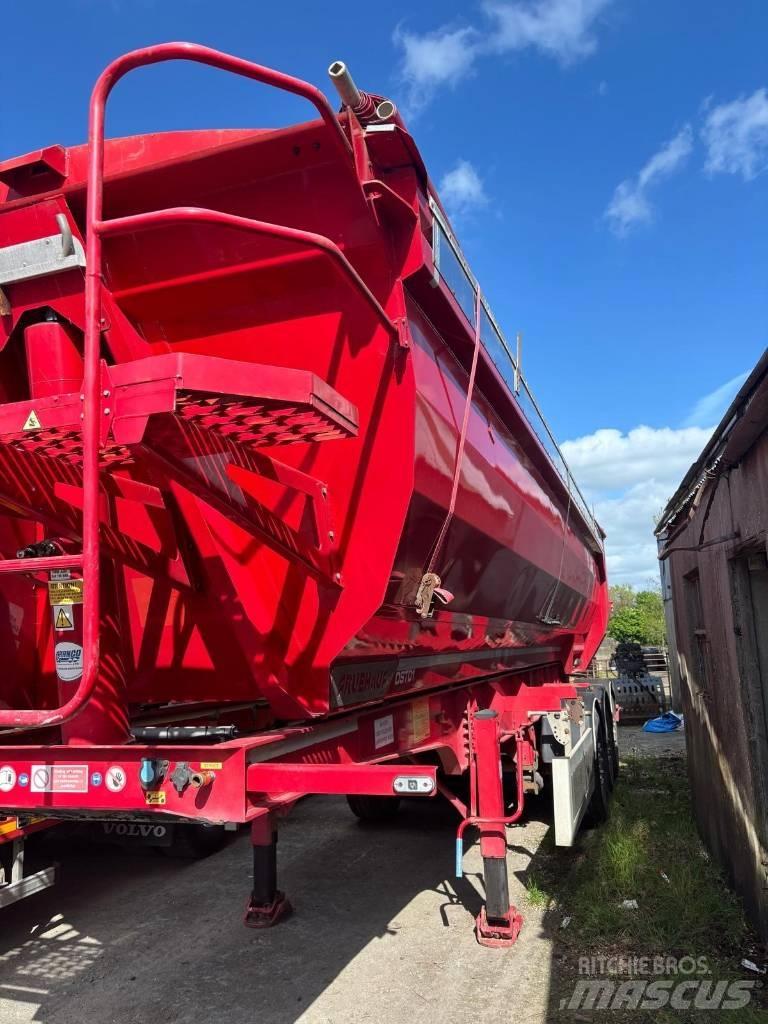 Fruehauf Halfpipe 티퍼 세미 트레일러