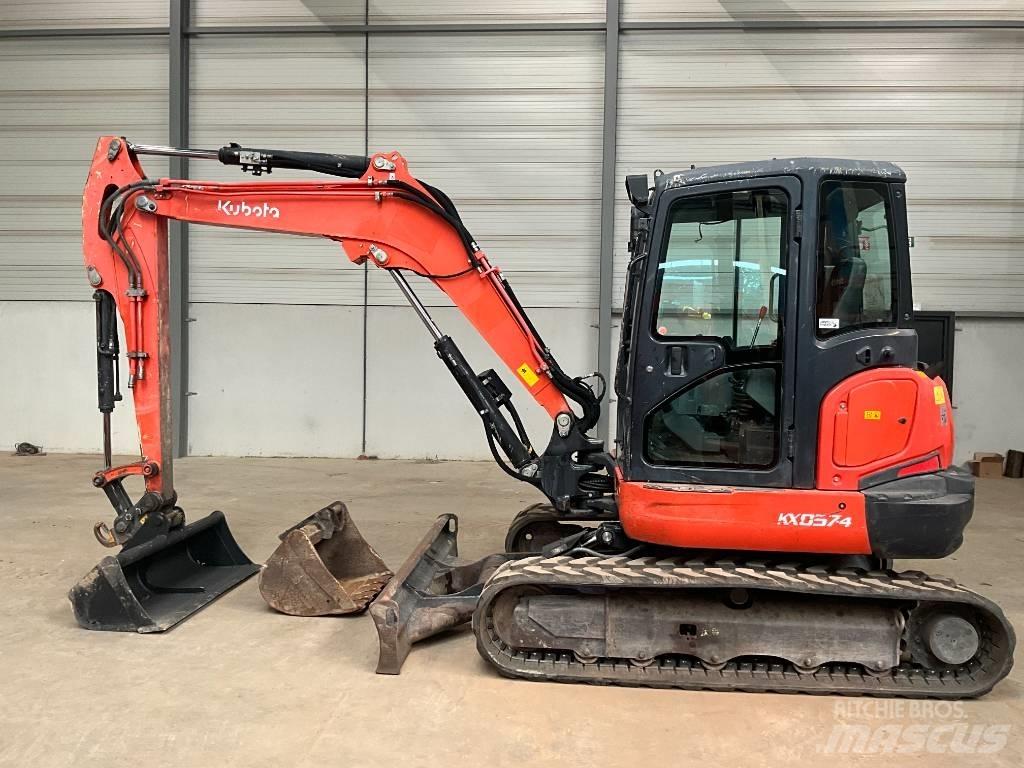 Kubota KX 057-4 소형 굴삭기 7톤 미만