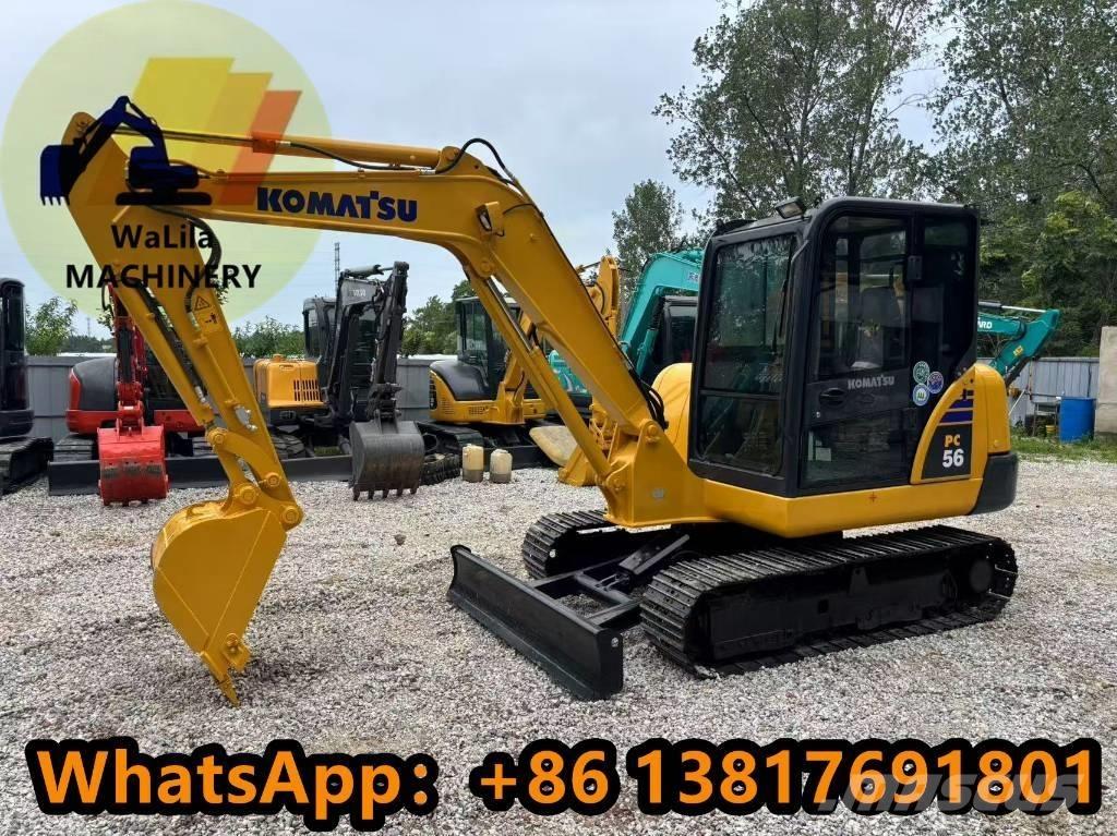 Komatsu PC 56-7 소형 굴삭기 7톤 미만