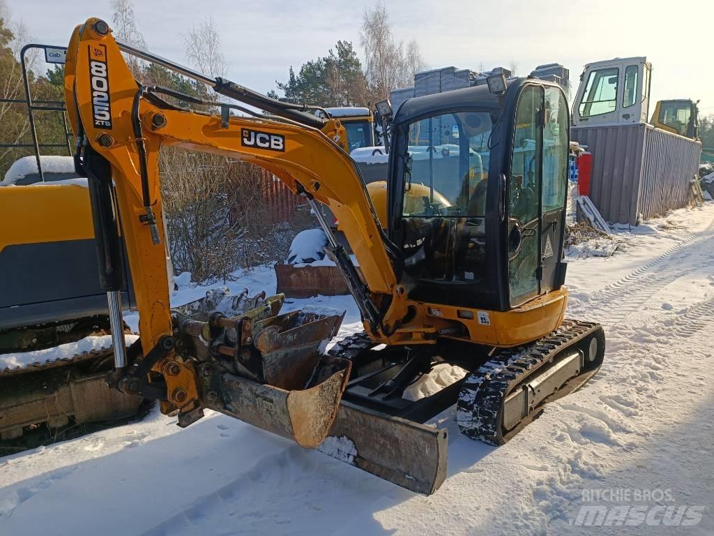 JCB 8025 ZTS 대형 굴삭기 29톤 이상