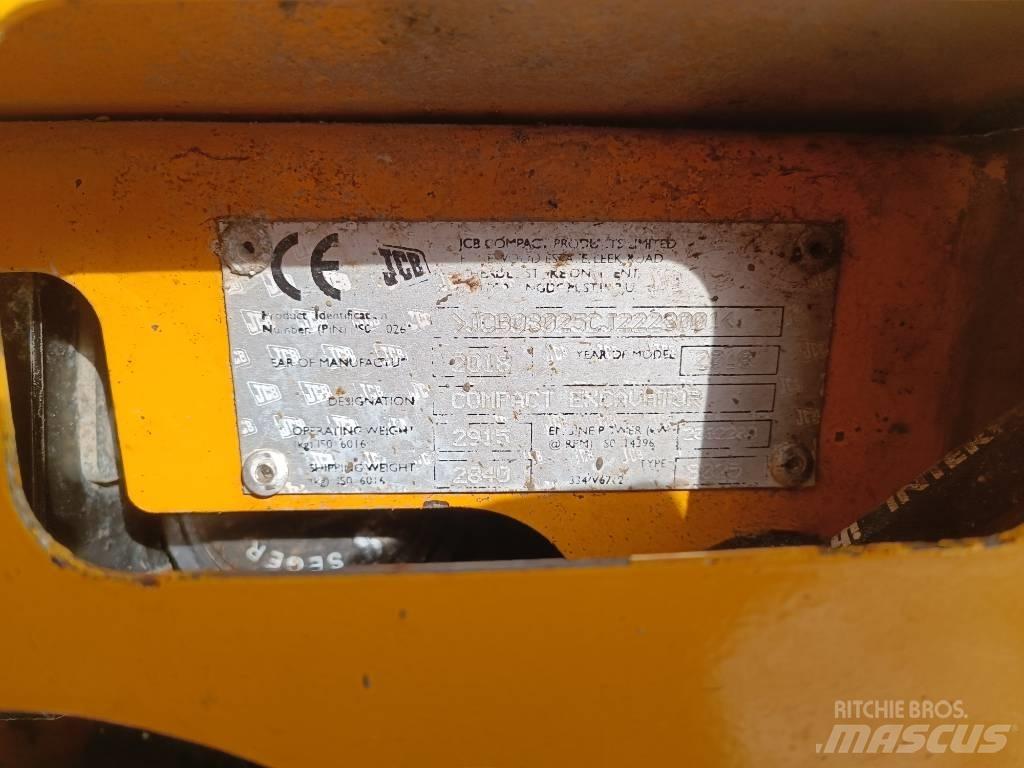 JCB 8025 ZTS 대형 굴삭기 29톤 이상