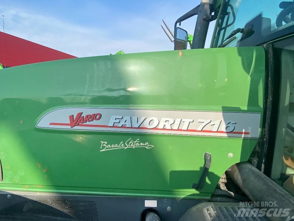 Fendt 716 트랙터