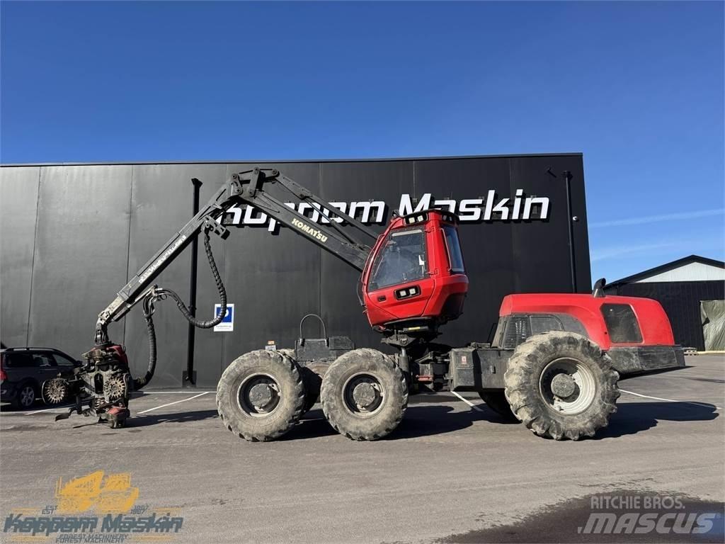Komatsu 951 원목 하베스터