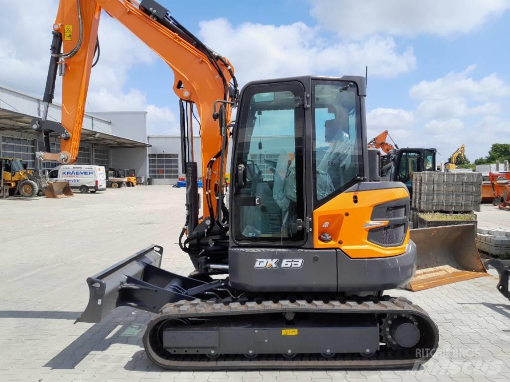 Doosan DX 63-7 소형 굴삭기 7톤 미만