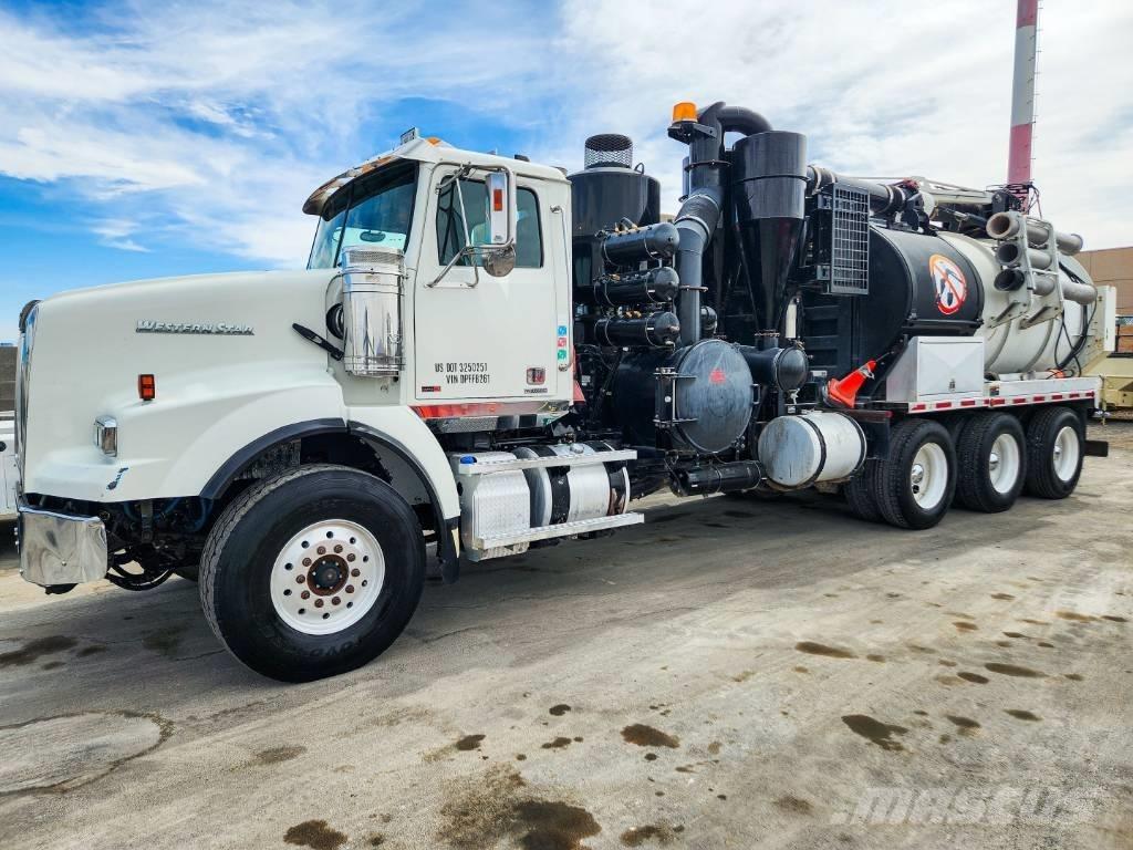 Western Star 4900 SB 콤비/진공 트럭