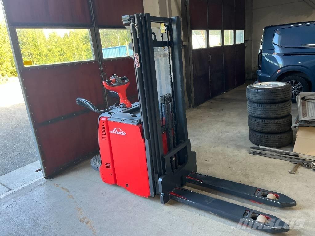 Linde D 14 AP 보행식 리치 지게차