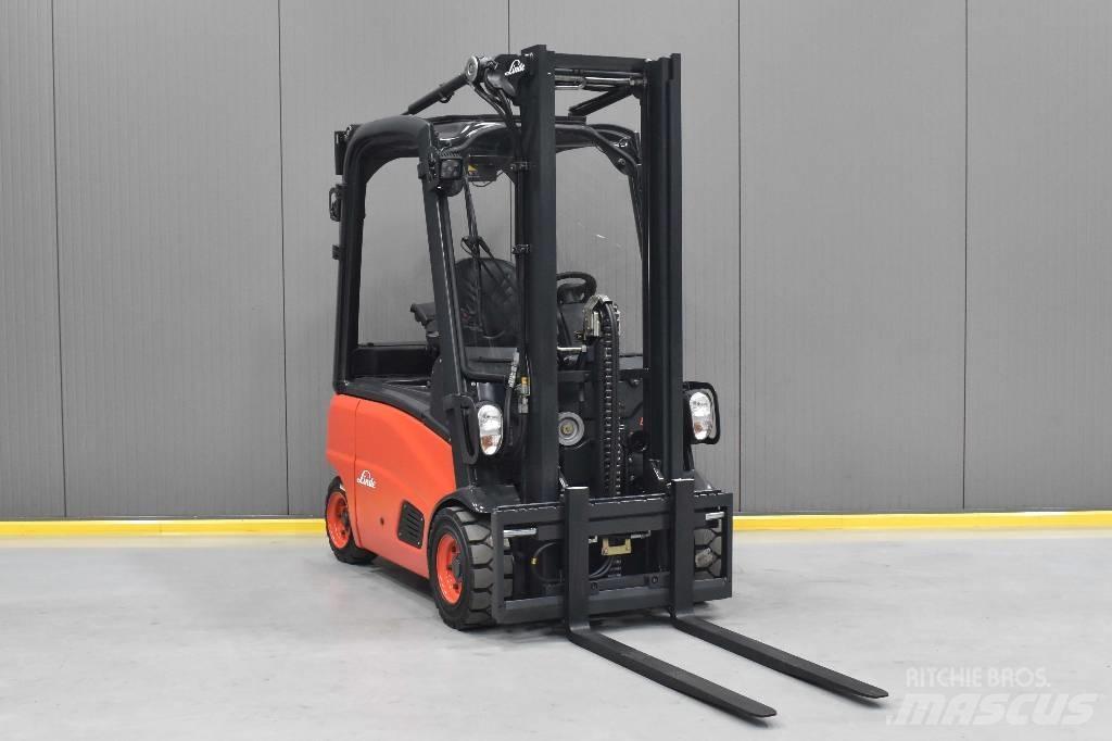 Linde E 16 P-01 전동 지게차
