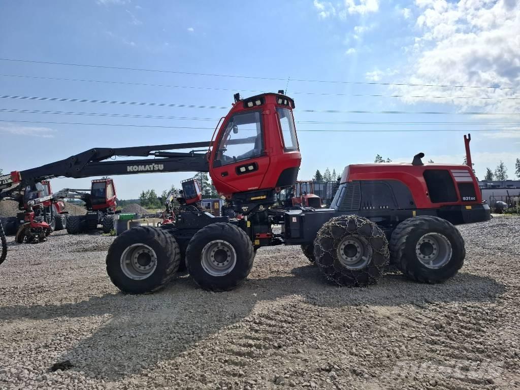 Komatsu 931 XC 원목 하베스터