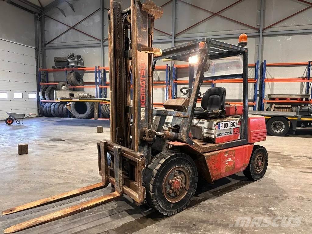 Komatsu FD 35 디젤 지게차