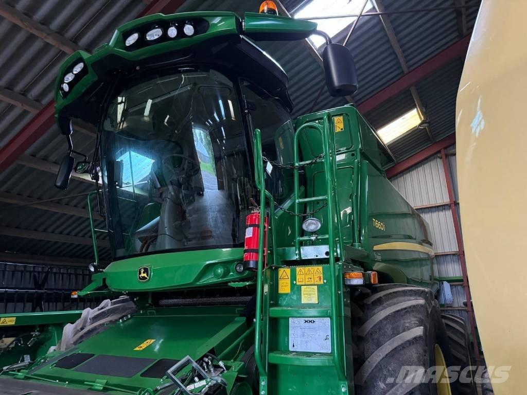 John Deere T 660i 콤바인 수확기