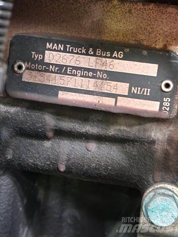 MAN D2676 LF46 엔진
