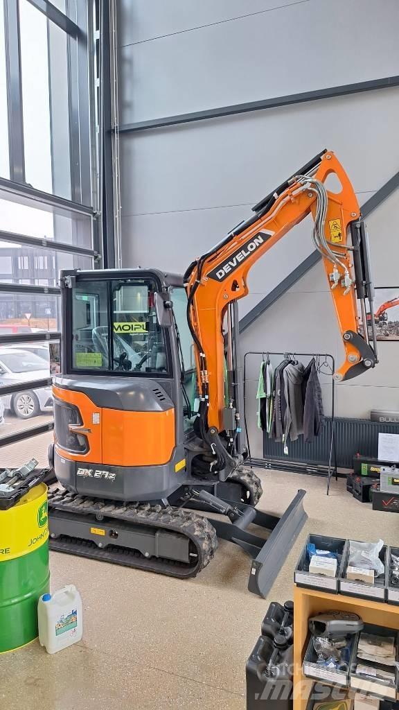 Develon DX 27 Z-7 소형 굴삭기 7톤 미만