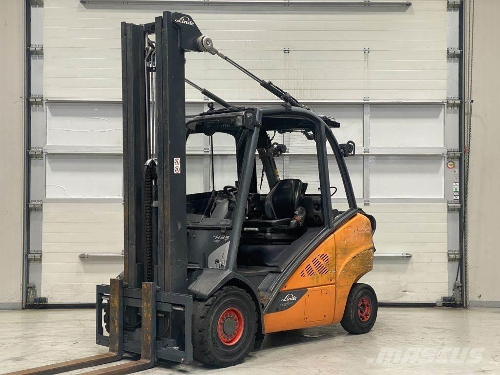 Linde H35T-02 LPG 지게차