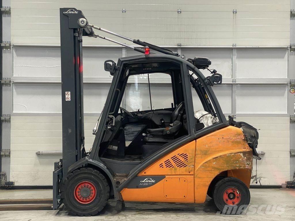 Linde H35T-02 LPG 지게차