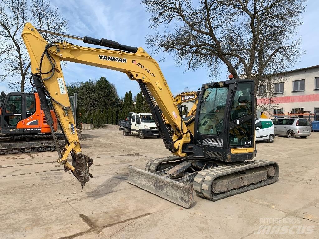 Yanmar Vio 80-1A 중형굴삭기 7톤-28톤