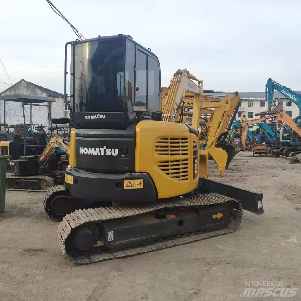Komatsu PC 55 소형 굴삭기 7톤 미만