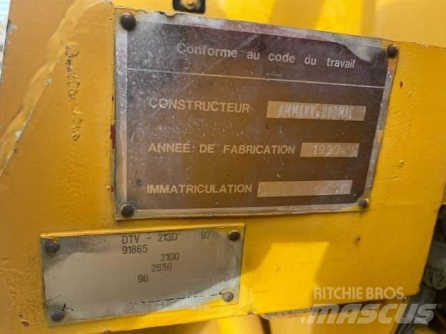 Ammann DTV 213D 트윈 드럼 롤러