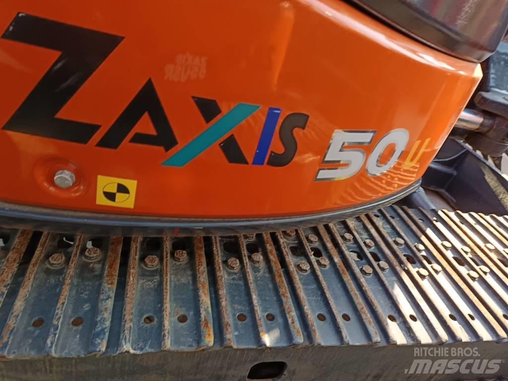 Hitachi ZX 50 U 소형 굴삭기 7톤 미만