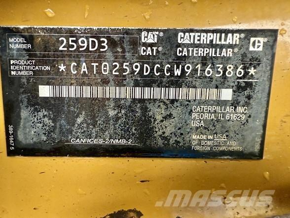 CAT 259D3  스키드로더