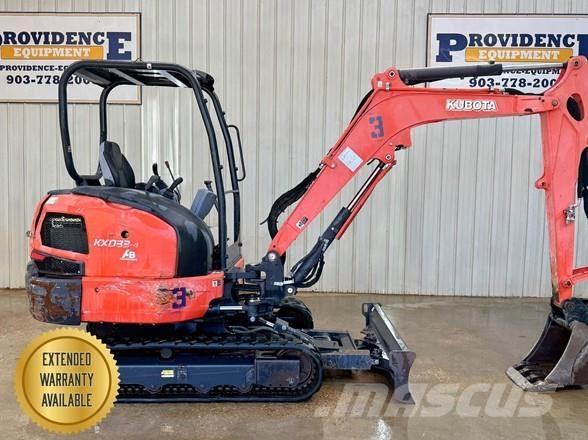 Kubota KX033-4 소형 굴삭기 7톤 미만