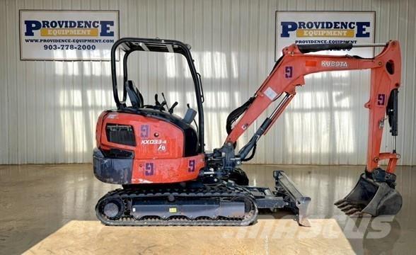 Kubota KX033-4 소형 굴삭기 7톤 미만