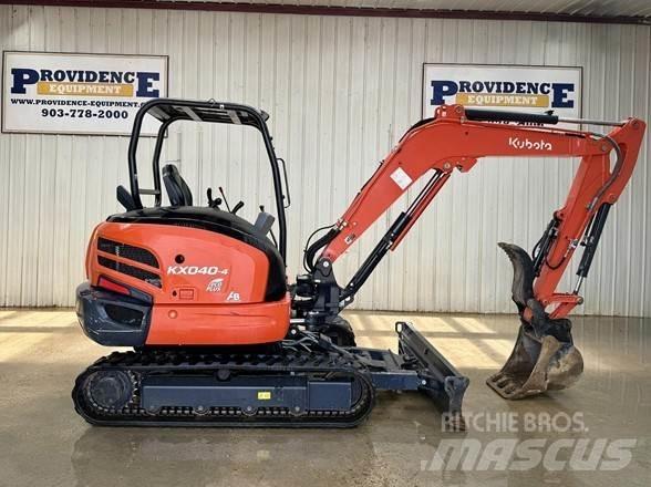 Kubota KX040-4 소형 굴삭기 7톤 미만