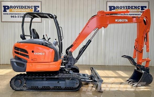 Kubota KX040-4 소형 굴삭기 7톤 미만