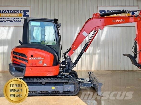 Kubota KX040-4 소형 굴삭기 7톤 미만