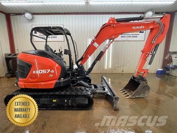 Kubota KX057-5 대형 굴삭기 29톤 이상