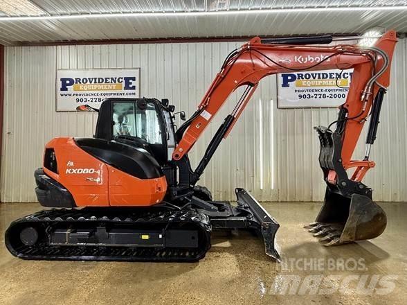 Kubota KX080-4 대형 굴삭기 29톤 이상