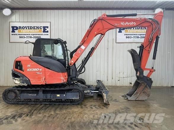 Kubota KX080-4 대형 굴삭기 29톤 이상