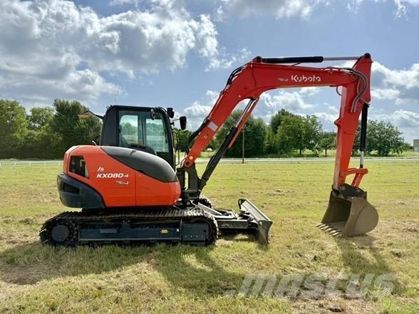 Kubota KX080-4 대형 굴삭기 29톤 이상
