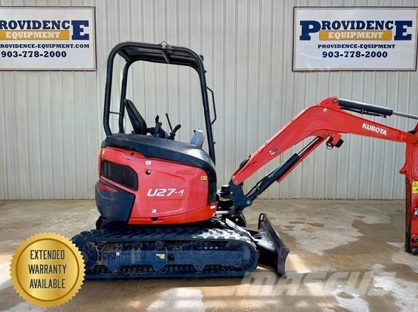 Kubota U27-4 소형 굴삭기 7톤 미만