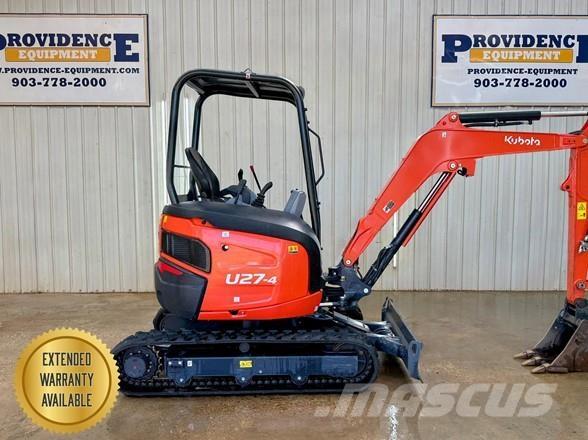 Kubota U27-4 소형 굴삭기 7톤 미만